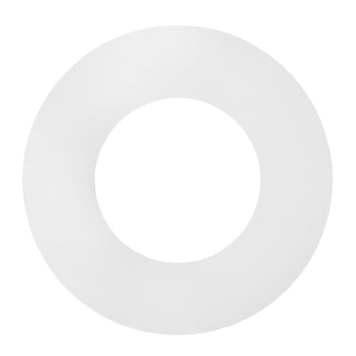 Cabilock Rings for Recessed Light, Gloss White Metal Trim Ring Lighting Fixture for Ceiling Wall Recessed Can Downlights 71mm