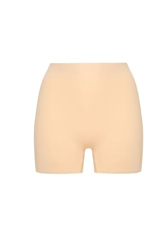 Bye Bra Invisible Shorty Seamless No Show Shapewear Panty Lightweight Breathable Underwear Beige Black, beige, S