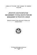 Prostatic Acid Phosphatase Measurement: Its Role in the Detection and Management of Prostatic Cancer (Annals of the New York Academy of Sciences) 0897661702 Book Cover