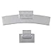 Ammco AMMBTCALFE800 8 oz BTCALFE Coated Steel Clip-On Wheel Weight - Box of 25