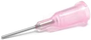SANANTS - 18GA 1/2 Inch Dispensing Needle - Blunt Tip Luer Lock - Fluid Manifold Channel - 50 PCS,Green