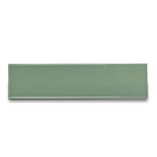 Tenedos 3x12 Olive Green Ceramic Subway Tile for Kitchen Backsplash,
