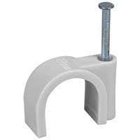 Attaches pontet 10 mm Grises - Par boîte de 100-43507 - Euroh'm
