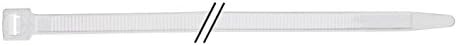 Waytex 100 Cable Ties Pack 100 x 3 mm White, White, 73923