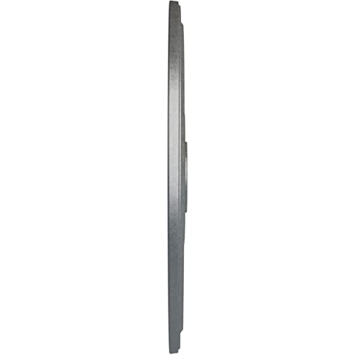 Image of Ekena Millwork CM24DIPLS Diane Ceiling Medallion, 24 inchOD x 3 5 /8 inchID x 1 1 /4 inchP (Fits Canopies up to 6 1 /4 inch), Hand-Painted Platinum