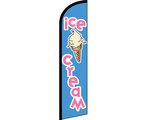 Quality Standard Flags Ice Cream Windless Banner, 11.5 by 2.5'