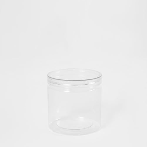 OHS Plastic Small Containers for Kitchen Storage Jars with Lids Airtight Dishwasher Safe Pantry Organisation Coffee Rice Pasta Cereal Sugar Tea Bags - Image 3