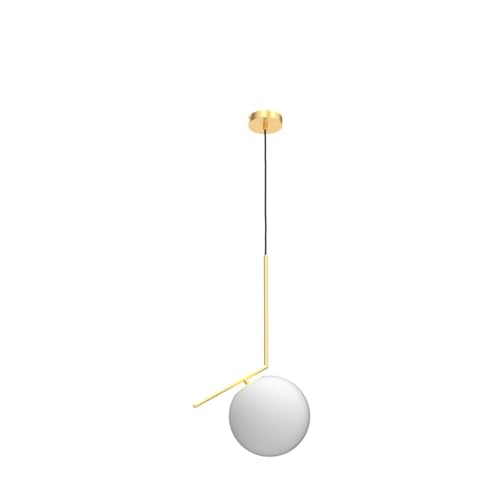 Image of Harold Electricals Minimalist Global Design Hanging Jhumar Golden Pendant Light for Decorative Ceiling Lamp, Living Room, Hall, Dining Area, Bedroom, Kitchen & Office (Bulb Not Included)- Set of 2