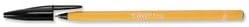 Bic Orange Ball Pen 0.8mm Tip 0.2mm Line Black Ref 1199110114 [Pack 20]
