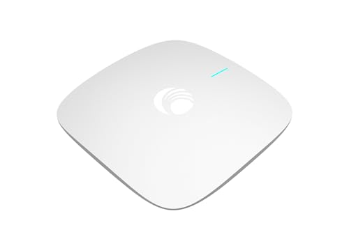 Image of Cambium cnPilot Indoor Access Point E410 802.11ac Wave 2 Dual Band no PoE Injector (FCC) 3-Pack w /cnMatrix EX2010-P Intelligent Ethernet PoE Switch 2 SFP Fiber Ports and 8 PoE+ Ports