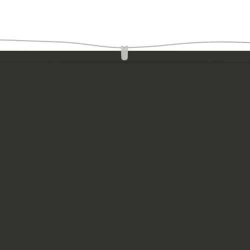 Store vertical brise-vue pour terrasse opaque anti-UV anthracite