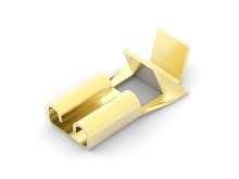 TE Connectivity/AMP Brand, 63317-1-250Pack, 187 FASTON Flag REC 18-14 AWG BR