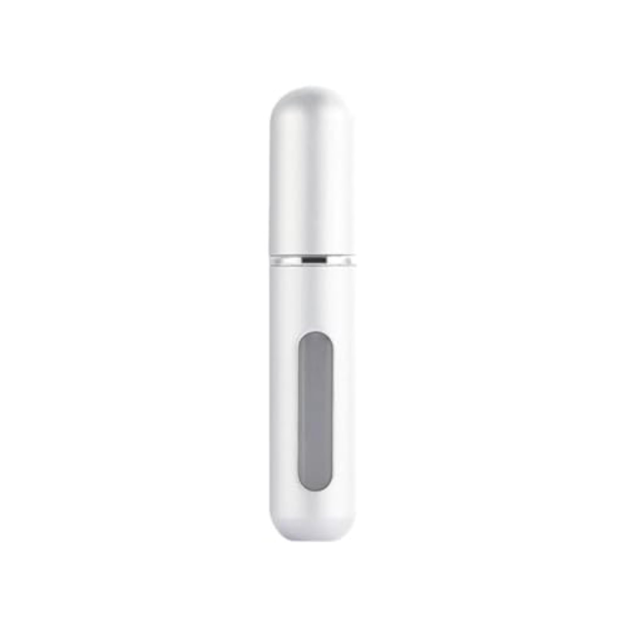 Perfume Atomizer, Refillable Spray Bottle, Matte Silver