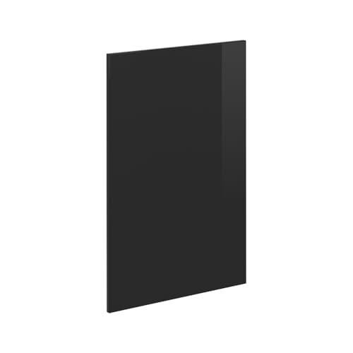 Vicco Façade de Cuisine R-Line, Noir Haute Brillance, 39.6x71.3cm façade de Meuble pour Meuble...