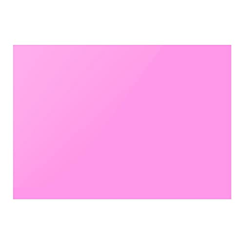 Feuilles transparentes en plastique PVC rose uxcell lot de 4 filtres pour éclairage
