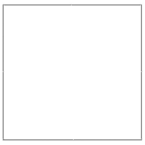 Vopese Stahl Hundezwinger 200x200x70cm Silbern, für gro?e Hunde, mit guter Belüftung, sicher und langlebig Model3082118