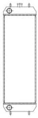 CARTEX Water Tank Radiator 4668378 for FITS HITACHI Excavator ZAX120-3 ZAX135US-3 ZAX190W-3
