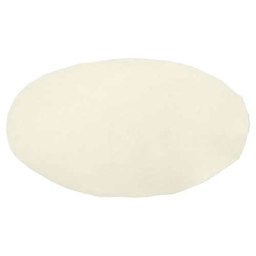 Cabilock Parche De Cuero De Cabra 11.79 Pulgadas, Accesorio Resistente Para Tambores Africanos y Bongós, Adecuado Para Uso Doméstico y Práctica