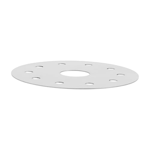 IMIKEYA Universal Stove Heat Conduction Plate for Induction Cookers and Gas Stoves Stainless Steel Heat-Conducting Fin Non-Slip Base for Casseroles and Glass Pots