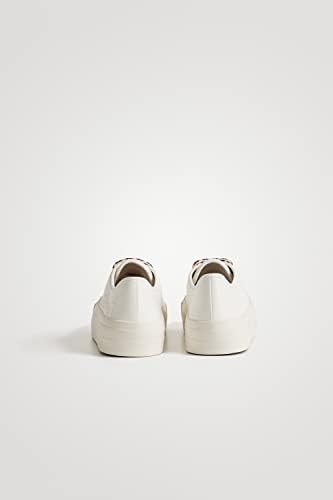 Desigual Women's Casual Sneaker, White, 9 | Image 7