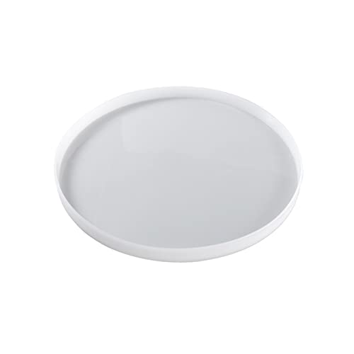 PRIMUZ Molde de bandeja de resina, formas de silicona fundida, molde epoxi, herramienta de manualidades de mesa, herramientas de fundición de resina, tablero de charcutería, decoración del hogar