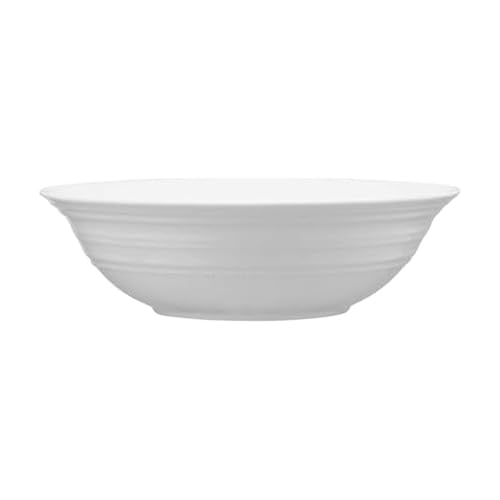 Mikasa Kamryn Vegan Bone China Lightweight Serving Bowl, 9 inch