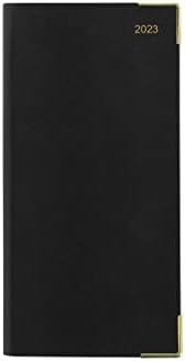 Belgravia Slim Leather Planner 2026 | Landscape Week To View With Appointments | Letts Of London - View #13