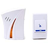Wolblix Wireless Cordless Calling Remote Door Bell for Home, Office and Shop 32 Types Music
