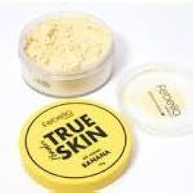 Febella True Skin Pó Solto Facial Banana Sela Maquiagem