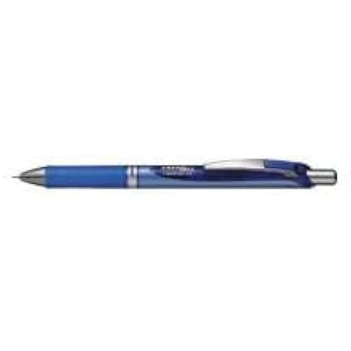 Pentel Energel XM Retractable Needlepoint 0.5mm Blue PK12