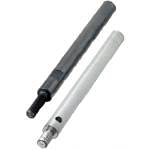 One End Threaded Precision Linear Shaft with Undercut - Available Wrench Flats or Cross Drilled Hole 13mmX200mm 1pc