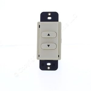#US Ivory Load Logic Room Controller Switch Raise/Lower UTP RJ45 RCSRLI