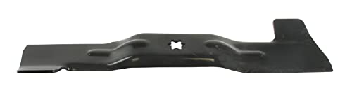 Lame gauche MTD en acier trempé profil ventilé pour éjection - 2