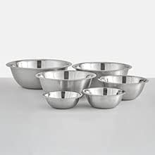 Set de 6 tazones de acero inoxidable JoyJolt miniatura 7