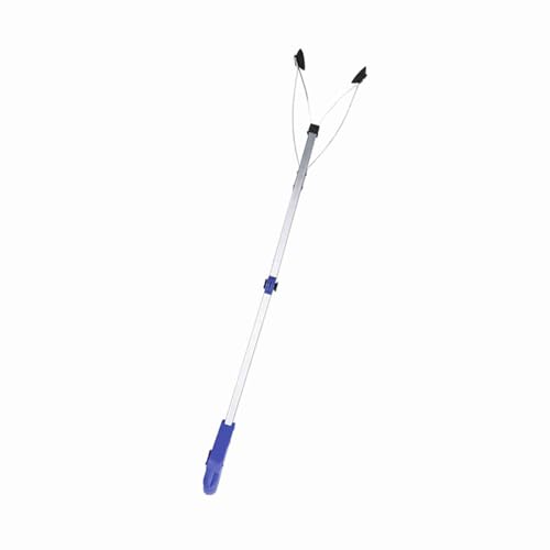 Recolector de basura para jardín con mango azul miniatura 4
