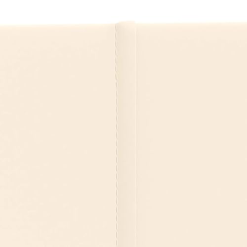 VidaXL Pannelli Murali 12 pz Crema 90x15 cm