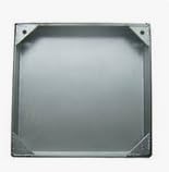 Recessed Steel Manhole Cover, 2" Square, Stainless Steel 304 (B0D2ND47XN) Amazon Price History, Amazon Price Tracker