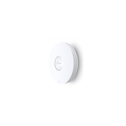 Image of TP-Link Omada WiFi 6 High Density Wireless Access Point - AX3600 Dual Band, 2.5G Port, PoE+ or DC Powered, DC Adapter Included, 5yr Warranty, 8 Spatial Streams, Business WiFi Experience(EAP660 HD)