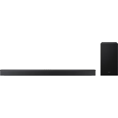 Image of Samsung B-Series Soundbar HW-B750F 5.1 ch Subwoofer (2025) Bundle with CPS Exclusive 26 Month Protection Pack, 2X 4K HDMI 2.0 Cable and Deco Gear Complete Home Theater Beginner's Guidebook