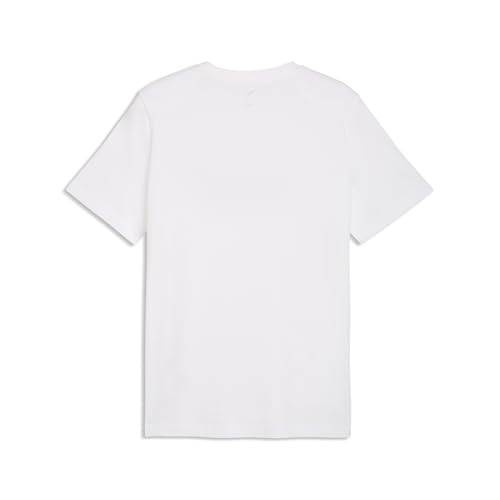 PUMA Herren Essentials 2 Colour No. 1 Logo T-Shirt 4XL, White Red – Ansicht 4