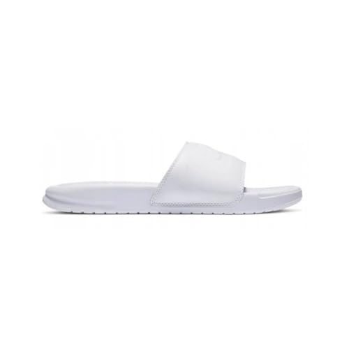 NIKE Benassi JDI Damen Slides 343881 (Weiß/Weiß/Weiß 115), weiß, 40.5...