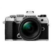 Image of OM SYSTEM OM-5 Mirrorless Camera with 12-45mm f /4 PRO Lens (Silver)