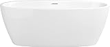 PROFLO PFFSO6731WH PROFLO PFFSO6731 Cornwall 67" Free Standing Acrylic Soaking Tub with Center Drain