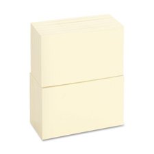 Recycled Adhesive Note Pads, Lined, 4 in. x 6 in., 5-PK, Yellow