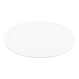Uso versátil: ideal para exhibir velas, flores, joyas y otros artículos pequeños, agregando un toque romántico a cualquier habitación, plato de vela con espejo, bandeja redonda con espejo