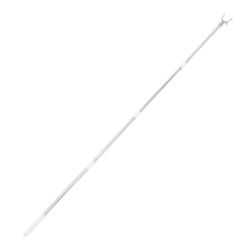 HEALEEP Clothes Reaching Rod Splicing Closet Hook Pole Lightweight and Clothes Reach Tool for High Places for Wardrobe and Ceiling Use