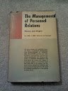 The management of personnel relations;: History and origins (The Irwin series in management) B0007DF5DM Book Cover