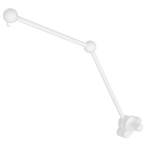 Wakauto Crib Mobile Holder Bed Bell Bracket Wooden Crib Mobile Arm Safe for Boys and Girls