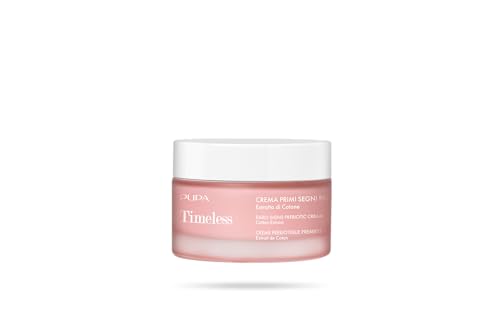 Pupa Crema Viso Timeless Crema Primi Segni Prebiotica - Nutre e contrasta i primi Segni del Tempo, con il 94% di Ingredienti di origine naturale - Skincare Viso (50 ml)