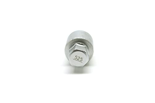 Image of TMAX 525 Wheel Lock Nut Screw Removal Key Anti-Theft Lugnut Socket S3056 for Vw Audi Vag Volkswagen Vehicles